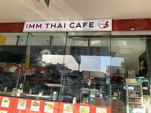 Front of shop at Imm Thai Cafe in Cairns