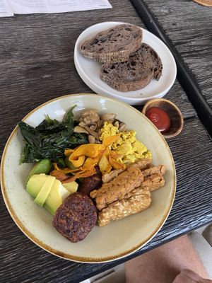   Brekfast bowl  at Matcha Cafe in Tibubeneng