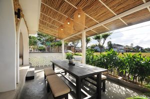 Matcha Cafe Bali outdoor area at Matcha Cafe in Tibubeneng