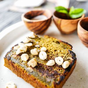 Matcha Breakfast Banana Bread at Matcha Cafe in Tibubeneng