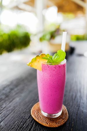 Matcha Tropical Smoothie at Matcha Cafe in Tibubeneng