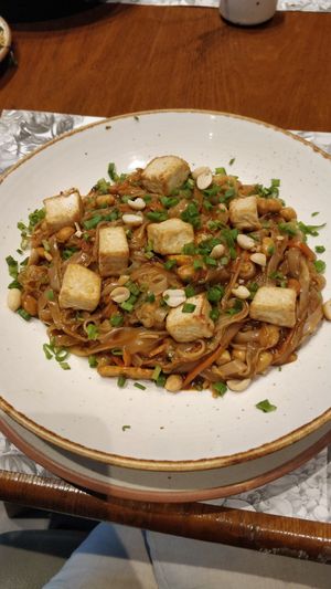 Stir Fried Rice Noddles at Meraaki Kitchen in Jaipur