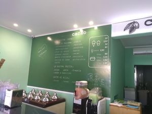 Flavours at Cacao Gelato Naturale in Forli