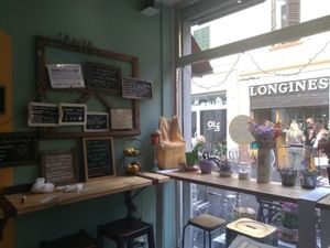 Inside la granadilla  at La Granadilla in Faenza