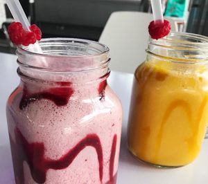 Vegan smoothies! at Sweet Ice Cream Lounge in Winchester