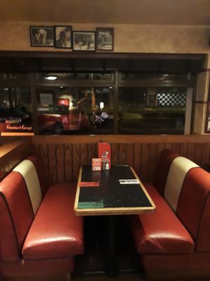 Decor at Frankie & Benny's in Orpington