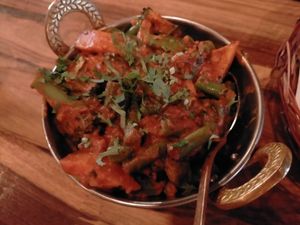 Vegetable kolhapuri at Mumbaiwala Indian Street Kitchen in Christchurch