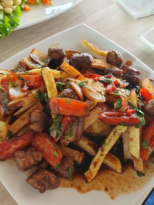 Taku taku vegano at Restaurant Paracas in Paracas