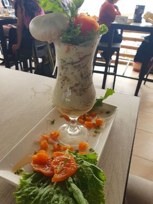 Tigers milk at Restaurant Paracas in Paracas