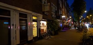 Exterior at Betty's Vegetarian Restaurant in Amsterdam