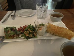   at Betty's Vegetarian Restaurant in Amsterdam