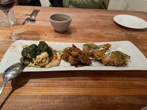   at Betty's Vegetarian Restaurant in Amsterdam