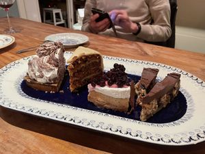   at Betty's Vegetarian Restaurant in Amsterdam