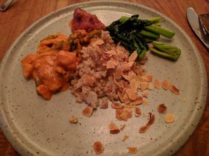 Entree at Betty's Vegetarian Restaurant in Amsterdam