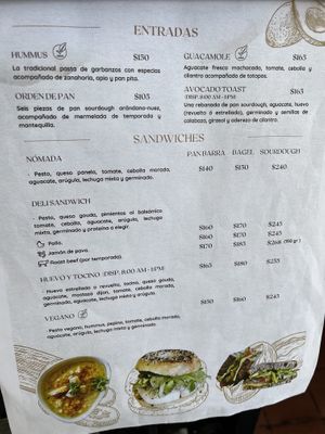   at Nomada Organics & Gourmet in La Paz