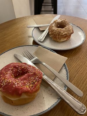   at Delish Vegan Doughnuts in Madrid