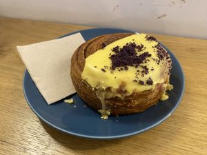 Croissant roll  at Delish Vegan Doughnuts in Madrid