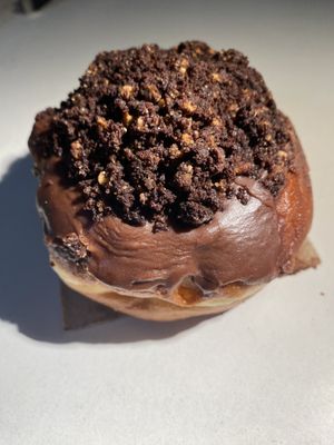 Brownie bomb   at Delish Vegan Doughnuts in Madrid