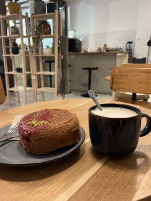   at Delish Vegan Doughnuts in Madrid