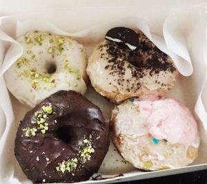 Vegan donuts at Delish Vegan Doughnuts in Madrid