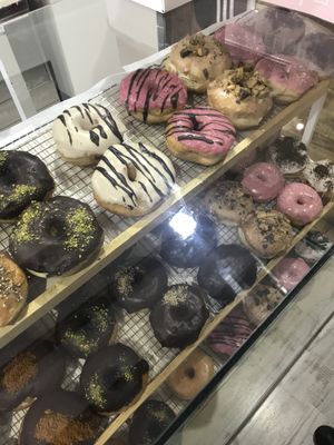 Selection  at Delish Vegan Doughnuts in Madrid