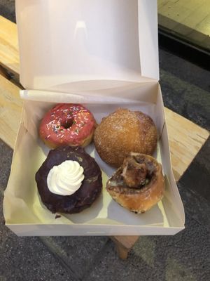 - at Delish Vegan Doughnuts in Madrid