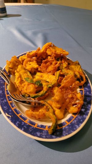 vegetable pakora at Bukhara in Dhaka
