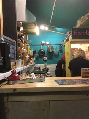 Little take out place at BerryBlin in St Petersburg