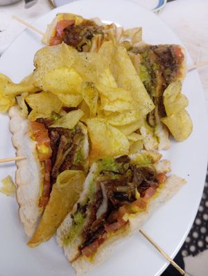 Vegan club sandwich 🥪 at Kelari in Amorgos