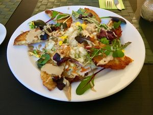 Kartoffelpuffer at T's Restaurant in Cologne