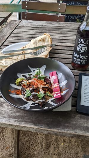  at Akko Hummus Bar in Leipzig