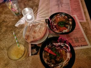 Mixteller - lecker! at Akko Hummus Bar in Leipzig