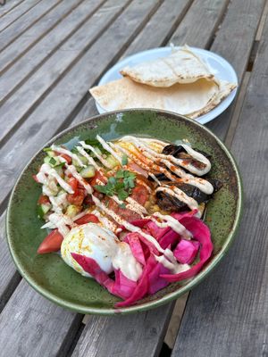   at Akko Hummus Bar in Leipzig