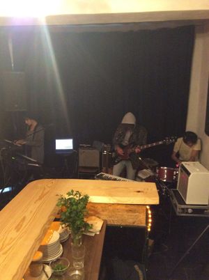 ... at Akko Hummus Bar in Leipzig