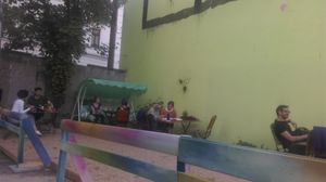 ... at Akko Hummus Bar in Leipzig