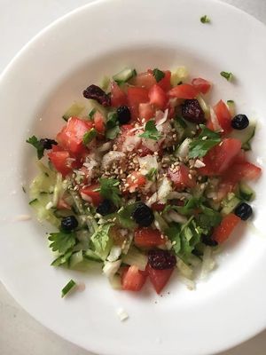 ... at Akko Hummus Bar in Leipzig