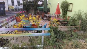 ... at Akko Hummus Bar in Leipzig