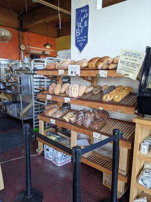 House made bread at Blue Scorcher Bakery Cafe in Astoria
