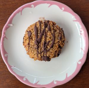 Cosmos cookie at Blue Scorcher Bakery Cafe in Astoria