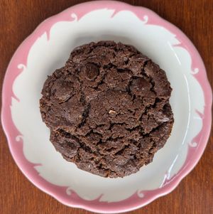 Ginger Chocolate Molasses cookie at Blue Scorcher Bakery Cafe in Astoria