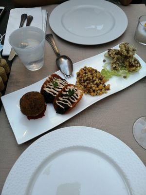 Mixed Antipasto (Chance to "Veganise" part of it) at Il Papeoto in La Spezia