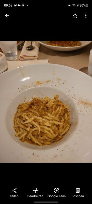 veganized pasta 🥰 at Il Papeoto in La Spezia