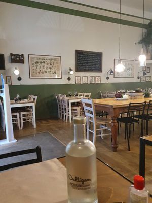 Indoors at Il Papeoto in La Spezia