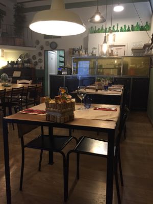 Inside  at Il Papeoto in La Spezia