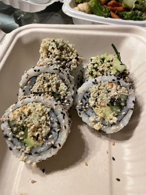 California roll #Veganuary at Seed Ranger in Ventura