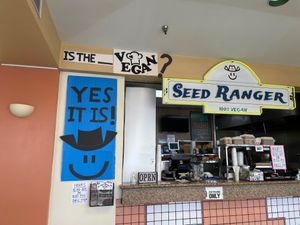 Everything is vegan!!!  at Seed Ranger in Ventura