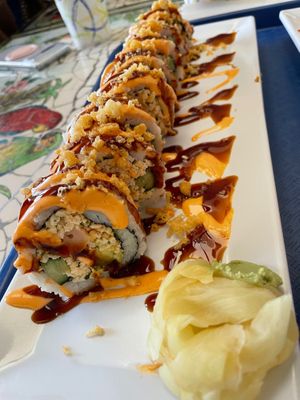 Rolls are huge and so tasty!  at Seed Ranger in Ventura