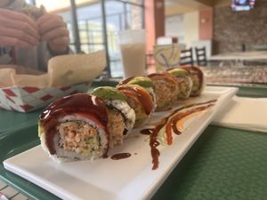 Rainbow roll  at Seed Ranger in Ventura