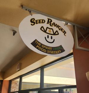 Seed Ranger indoor signage. at Seed Ranger in Ventura