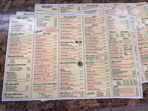 Updated menu   at Seed Ranger in Ventura